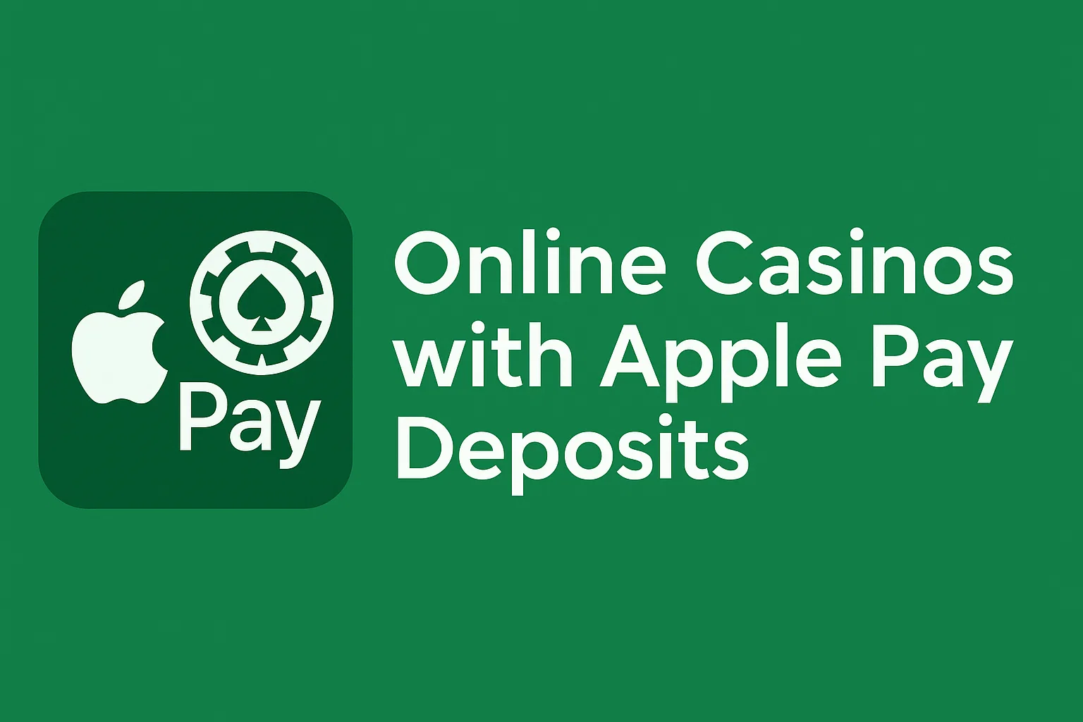Online Casinos with Apple Pay Deposits